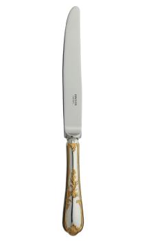 Dinner knife in silver lated and gilding - Ercuis